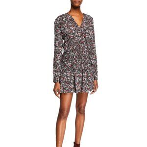 VERONICA BEARD Silk Naomi Floral Dress